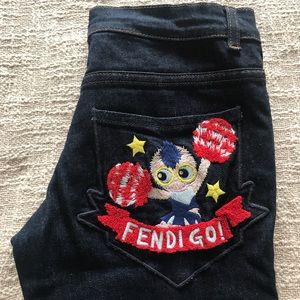 Fendi kids Jeans !💙🐤❤️